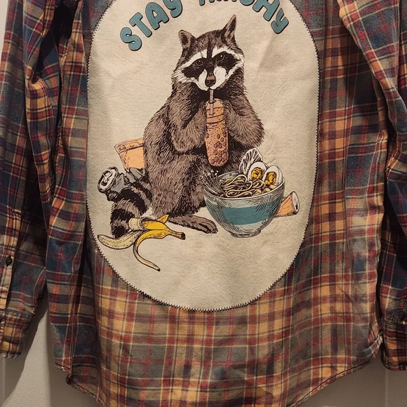 Custom bleached flannel - Picture 3 of 5